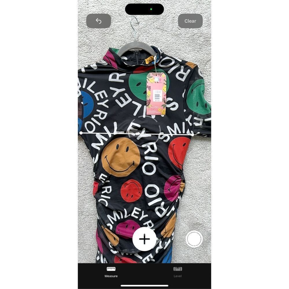 NWT Farm Rio Type Smiley Rio Tulle Dress, Med $260 E24 - Picture 9 of 12